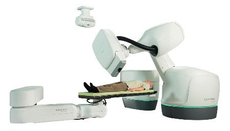 CyberKnife radiosurgery system &copy;2013 Accuray, Inc.